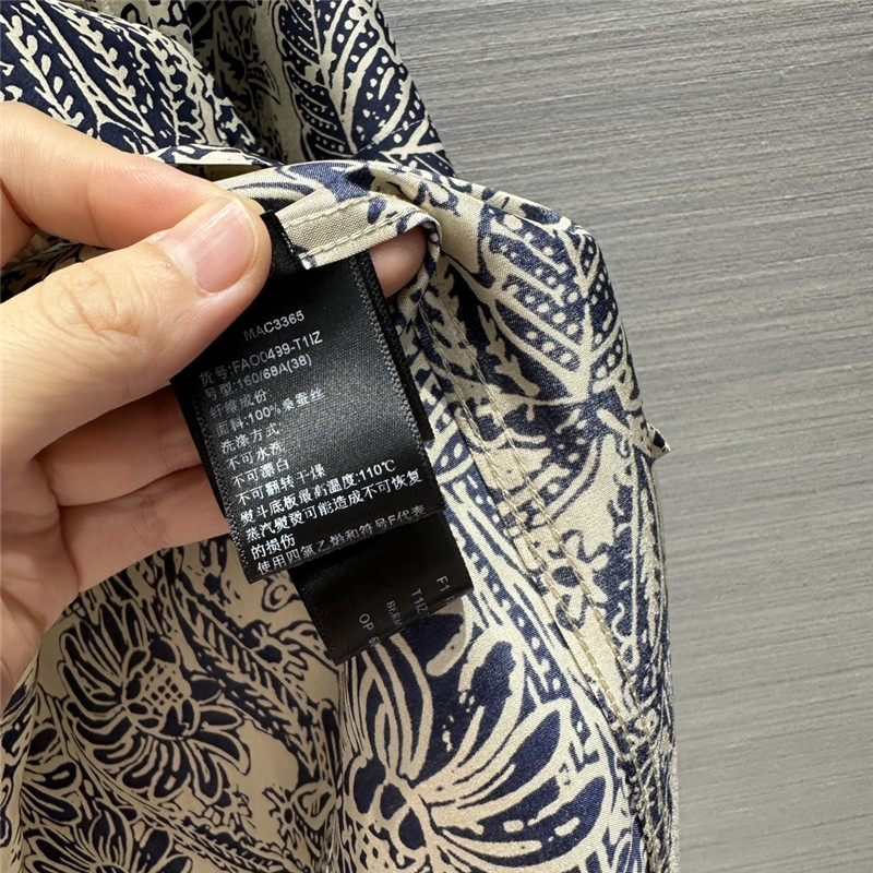 L0r0 P1ana mulberry silk short-sleeved shirt replica d&g clothing