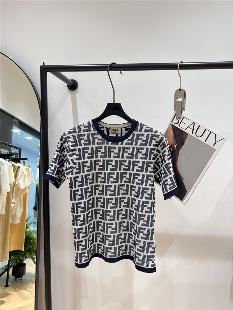 F**di knitted top replica d&g clothing