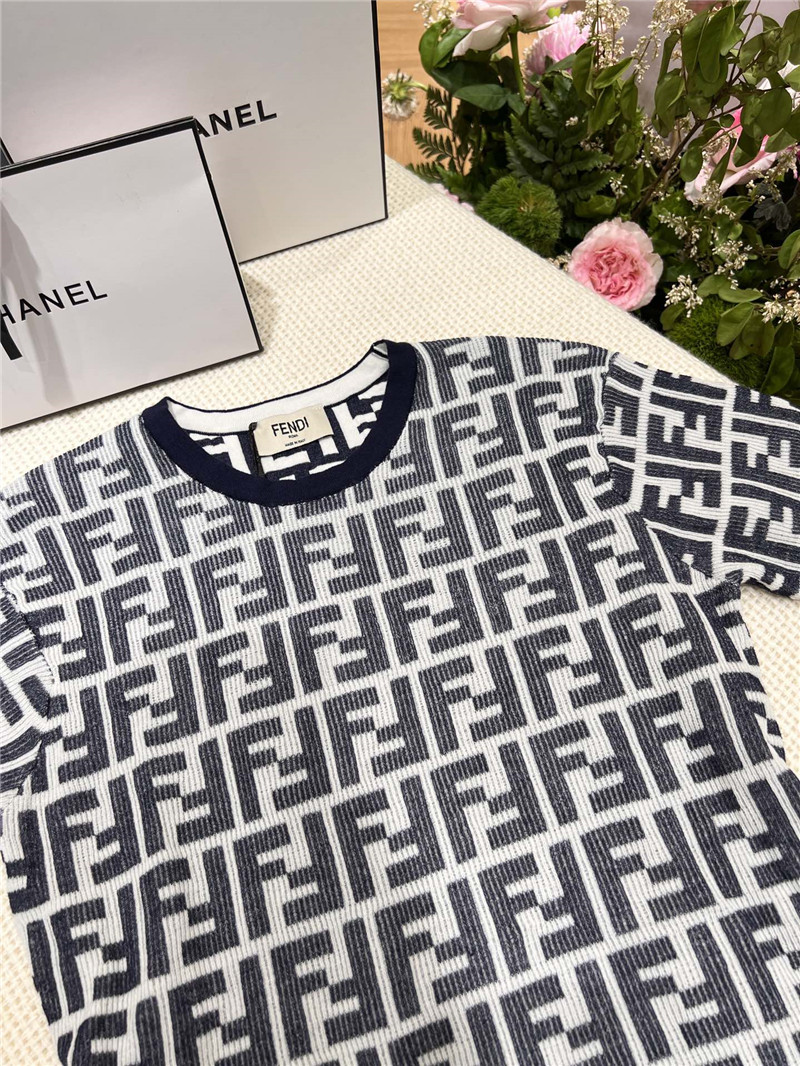 F**di knitted top replica d&g clothing