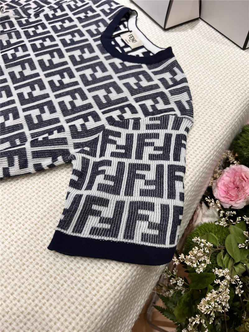 F**di knitted top replica d&g clothing