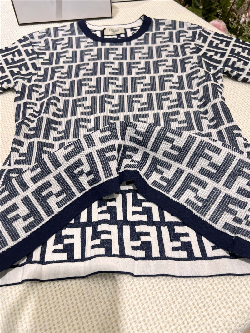 F**di knitted top replica d&g clothing