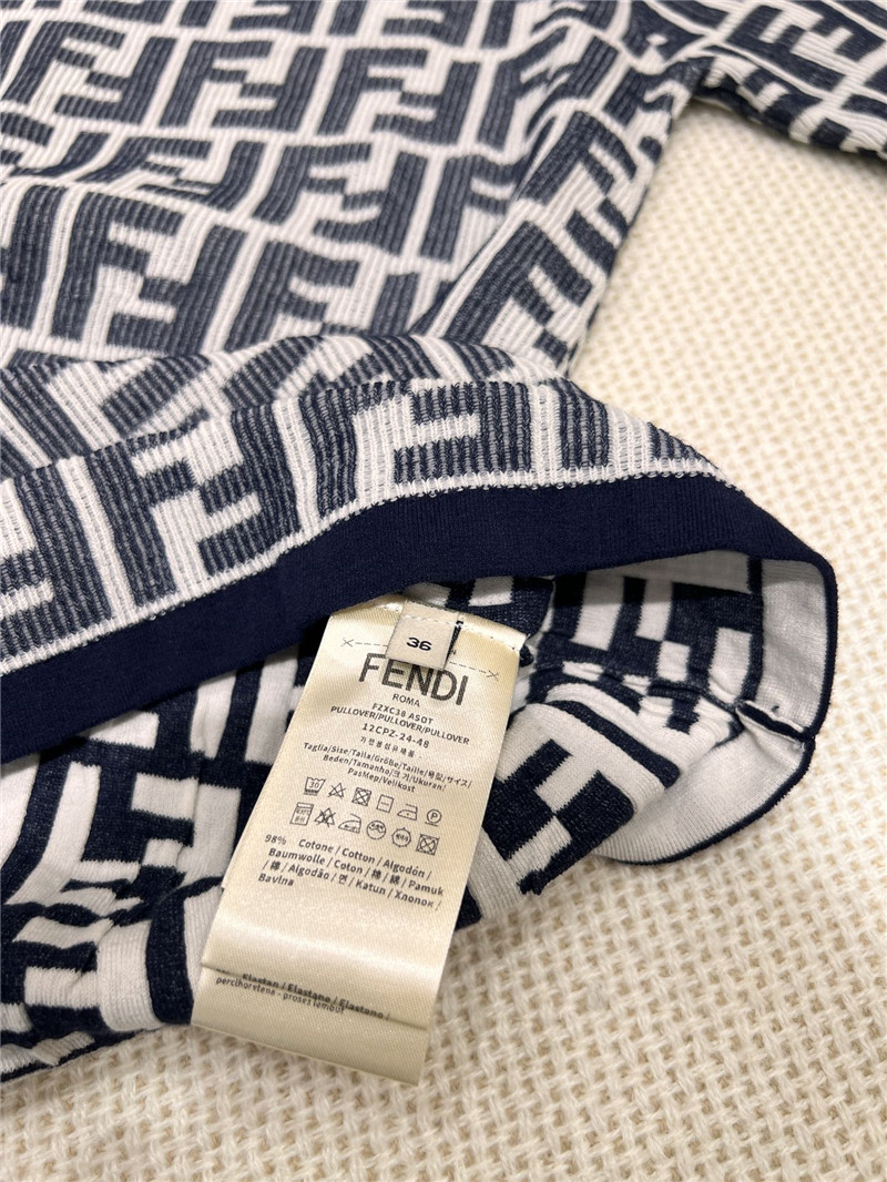 F**di knitted top replica d&g clothing