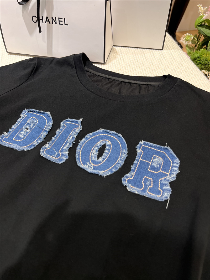 D10r appliqu¨¦ short-sleeved t-shirt replica clothing