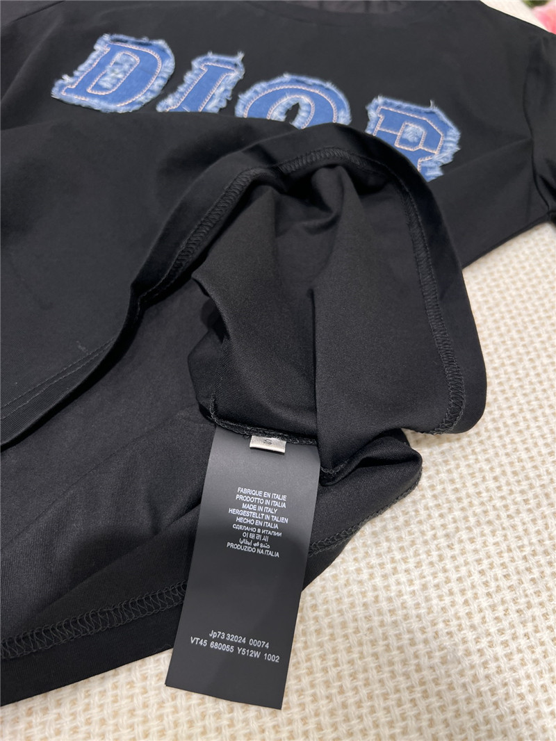 D10r appliqu¨¦ short-sleeved t-shirt replica clothing