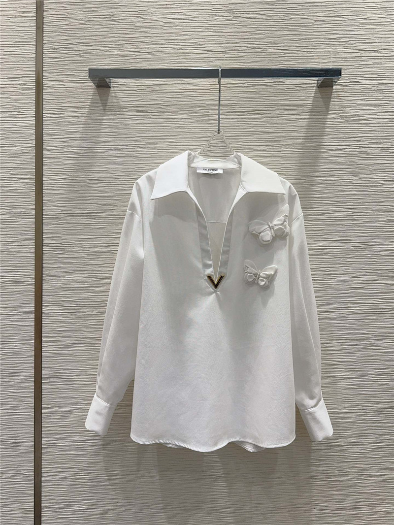 Va1e*ntin0 light luxury shirt set replica d&g clothing