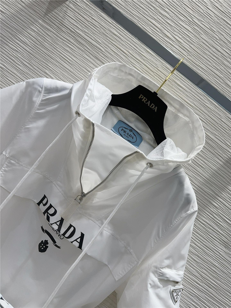 Pra*a casual sweatshirt dress replica clothing