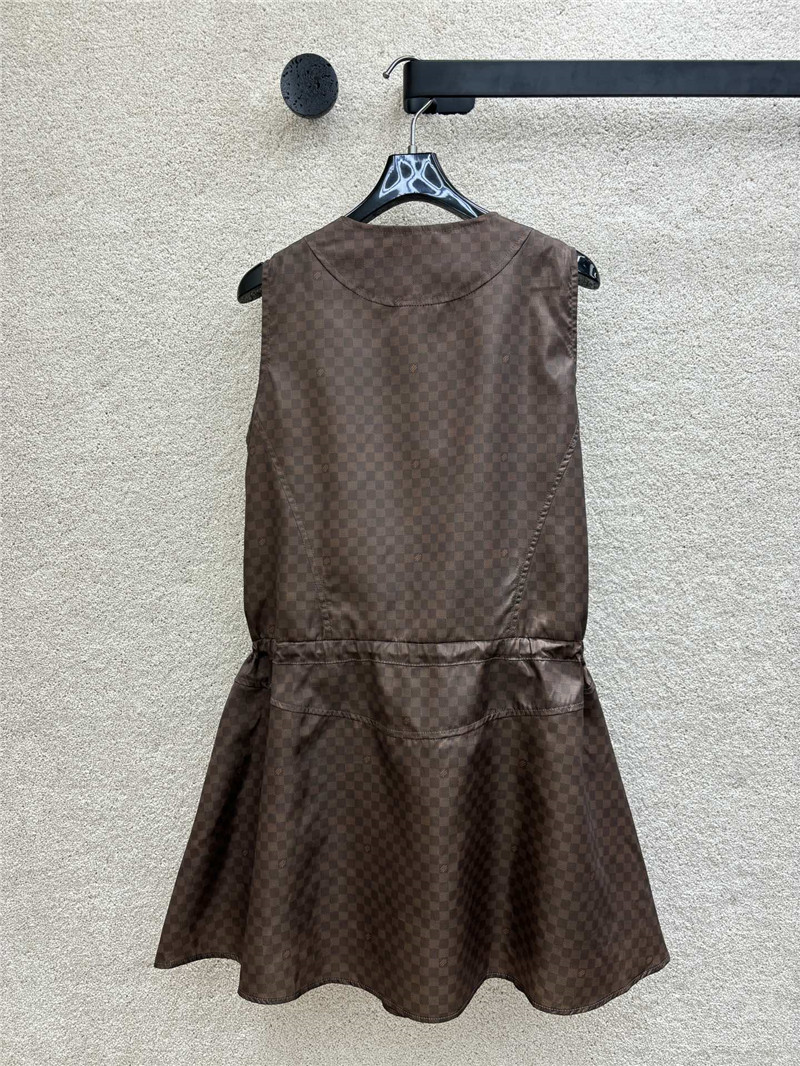 l0vis Vvtt0n lv drawstring dress replica clothes
