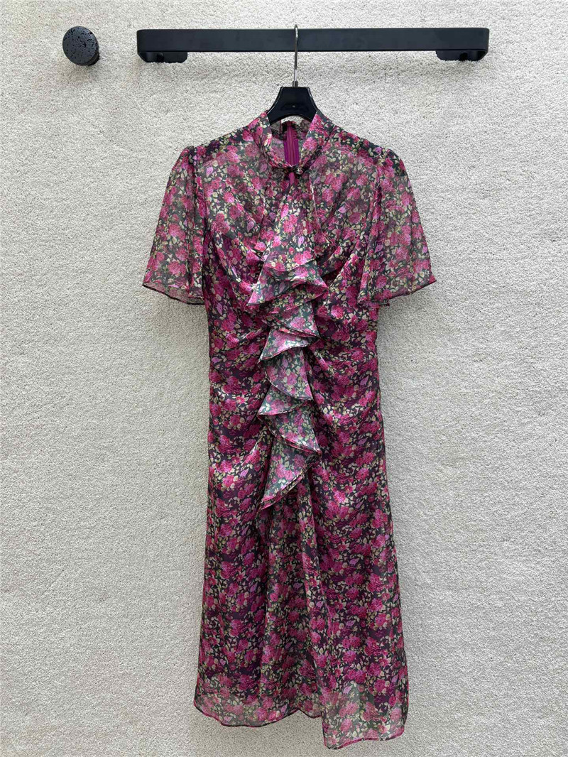 Gvc*1 red rose dress replica d&g clothing