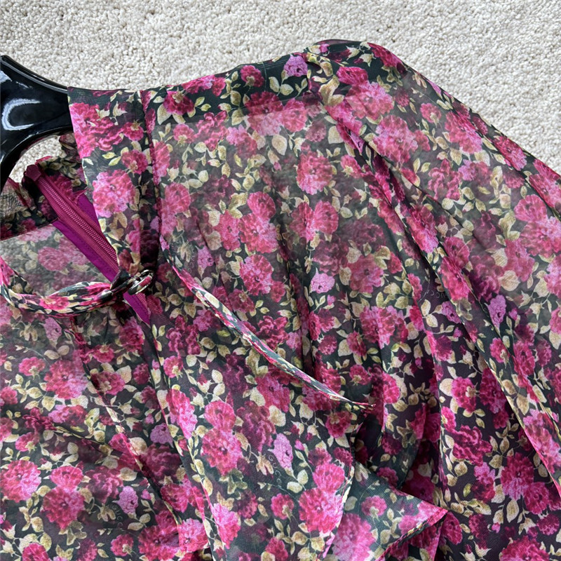 Gvc*1 red rose dress replica d&g clothing