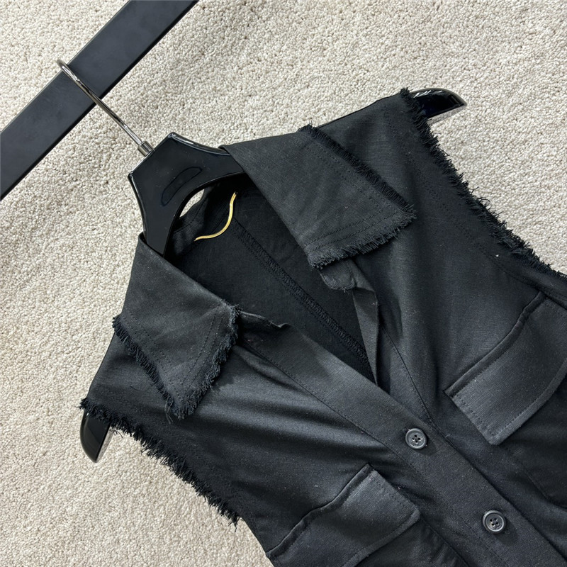 Y51 french v-neck dress replica designer clothes