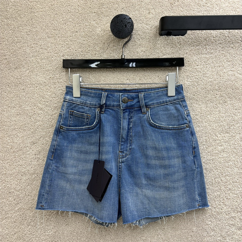 Pra*a a-line denim shorts replica d&g clothing