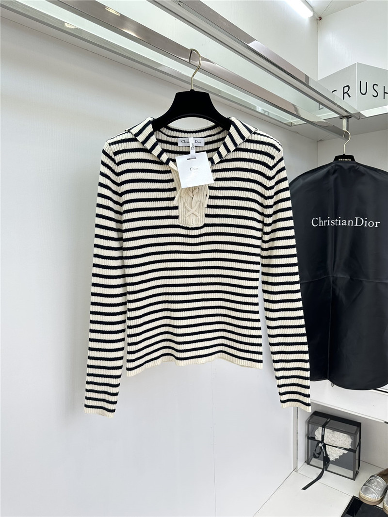 D10r navy lapel sweater replica designer clothes