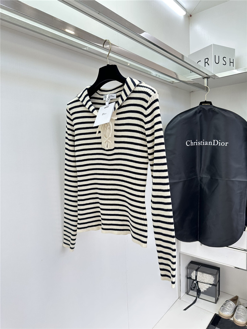 D10r navy lapel sweater replica designer clothes