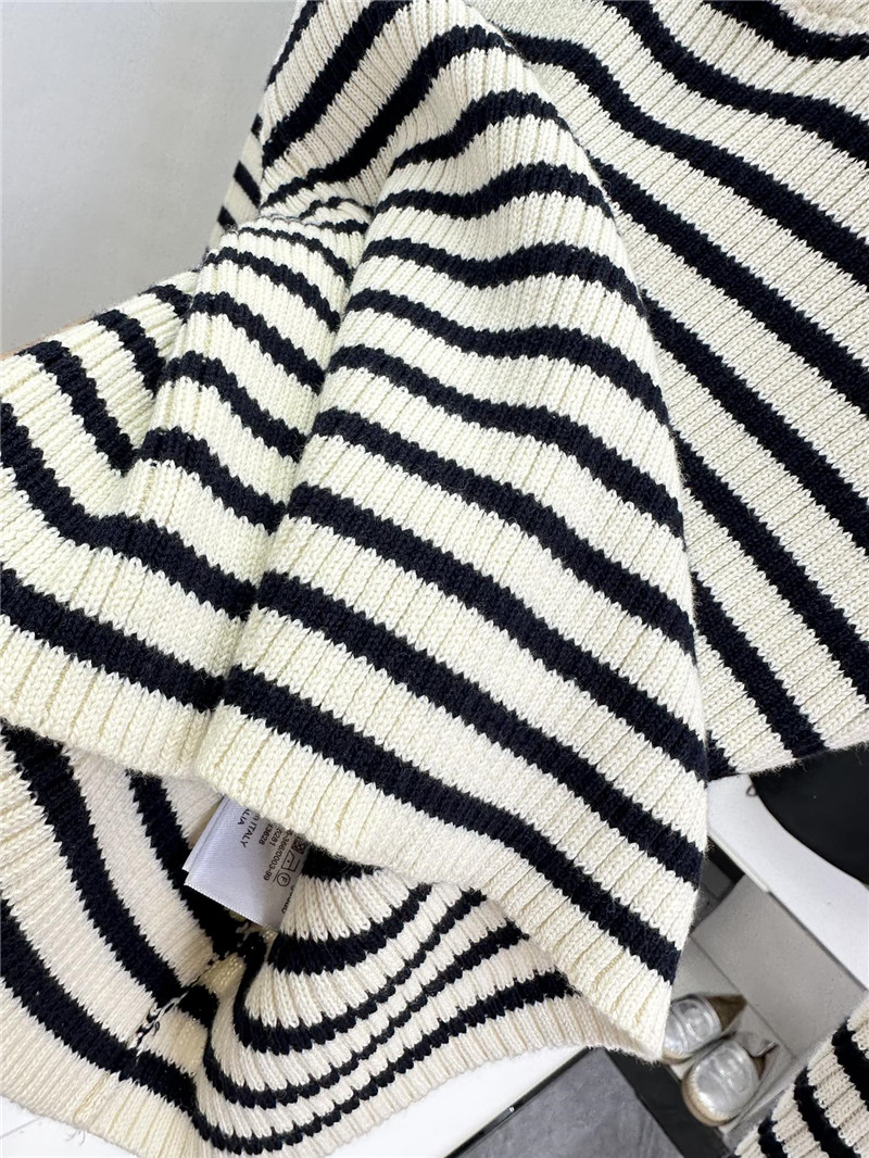 D10r navy lapel sweater replica designer clothes