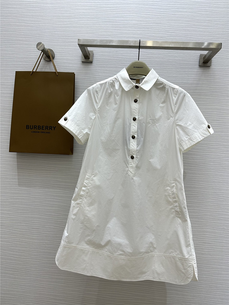 Bv*b*rry shirt collar dress replica clothing