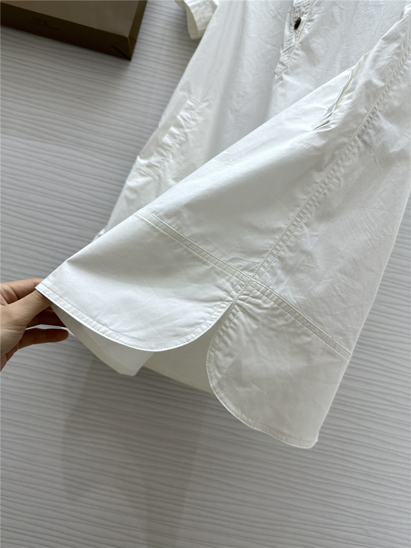 Bv*b*rry shirt collar dress replica clothing