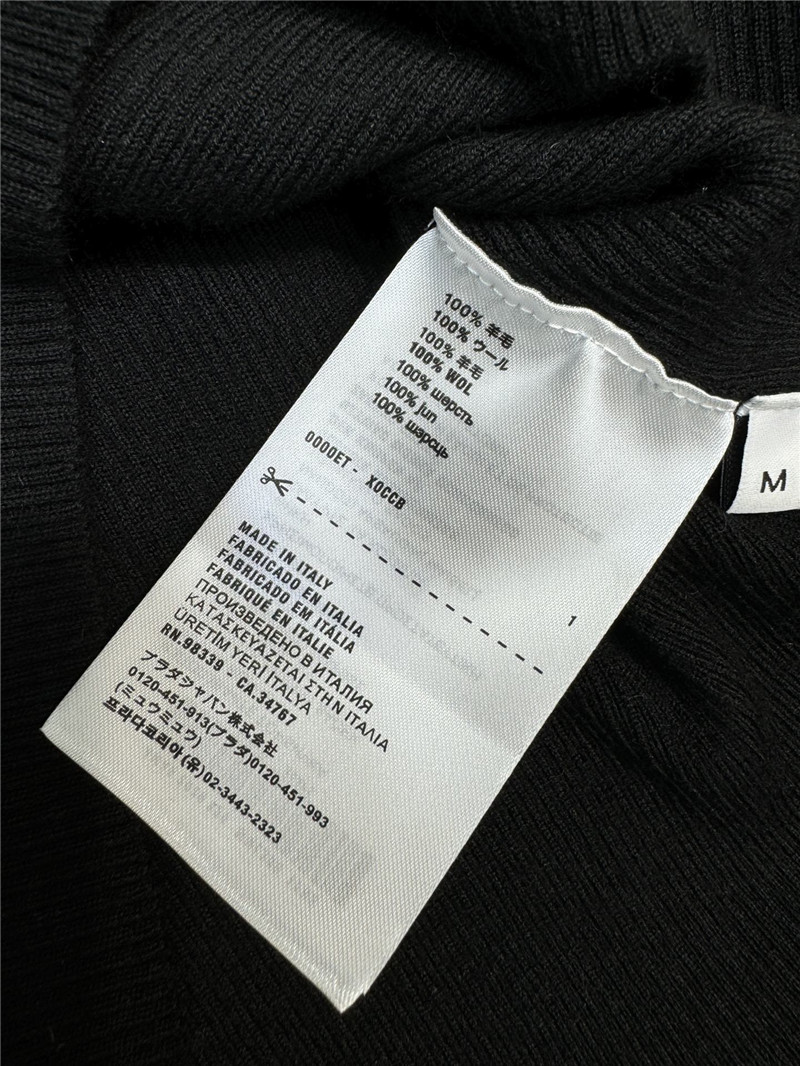 Miu Miu Black Logo Vest