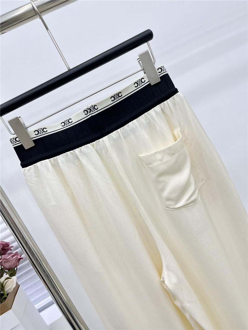 Ce1i*e versatile casual pants cheap replica designer clothes