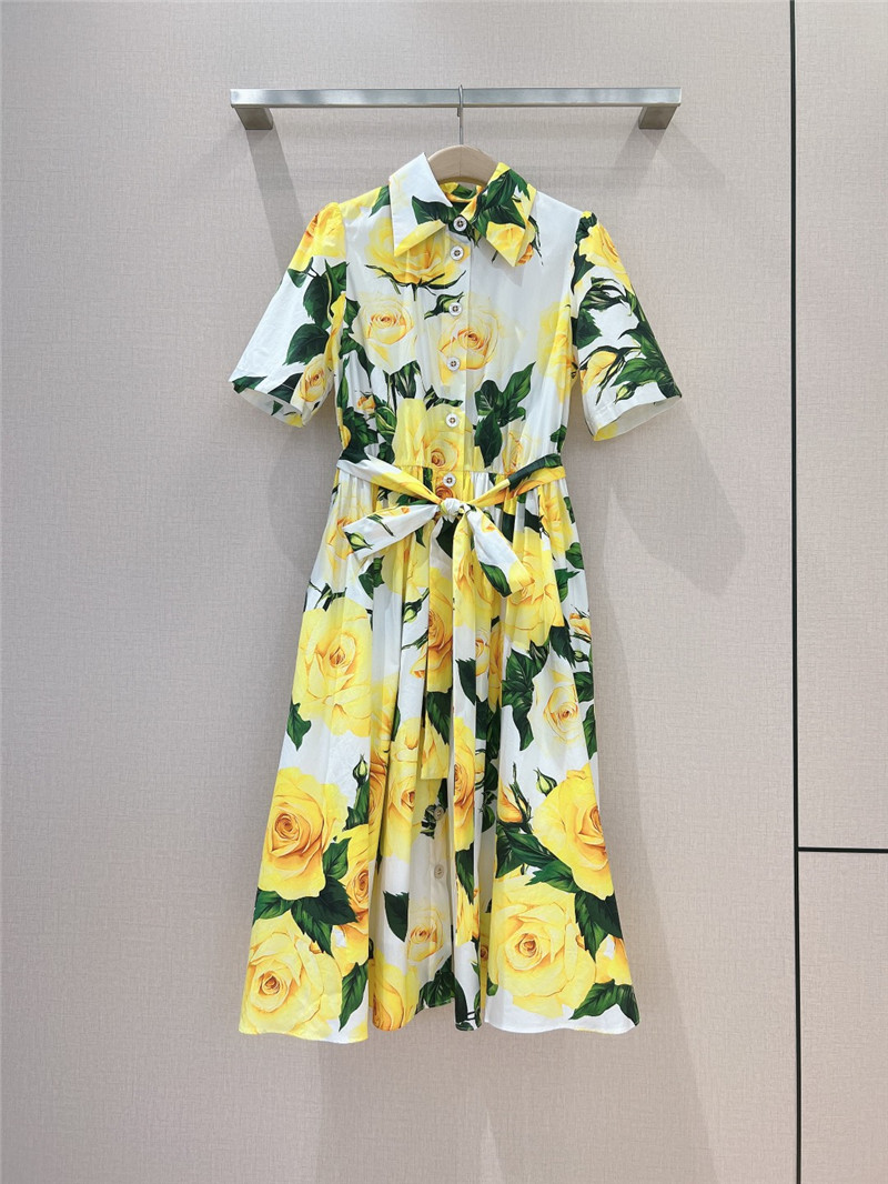 Dolce & Gabbana d&g lapel dress replica d&g clothing