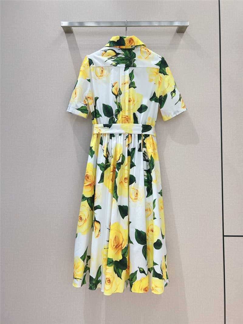 Dolce & Gabbana d&g lapel dress replica d&g clothing