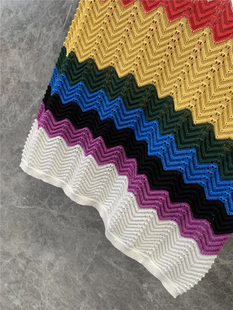 Ch**el dopamine striped knitted t-shirt