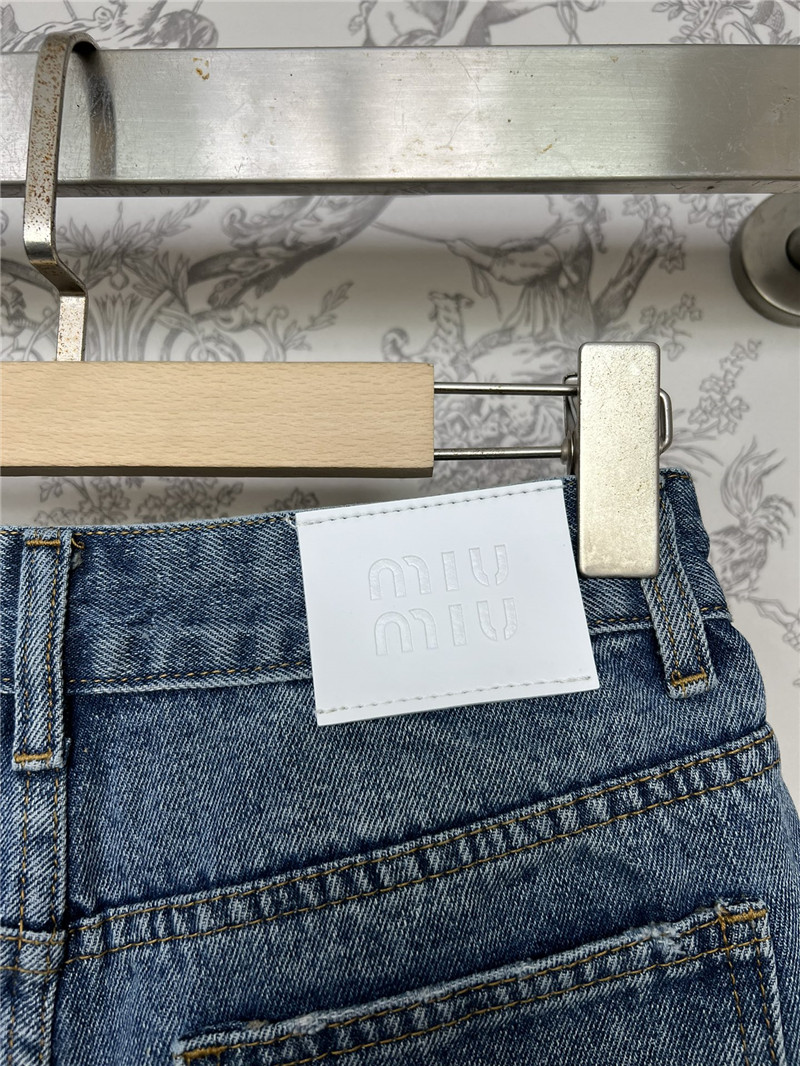 M1um1u new denim shorts cheap replica designer clothes