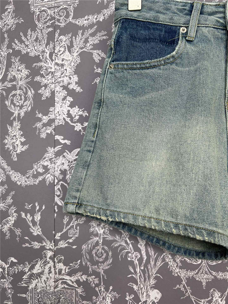 M1um1u new denim shorts replica d&g clothing