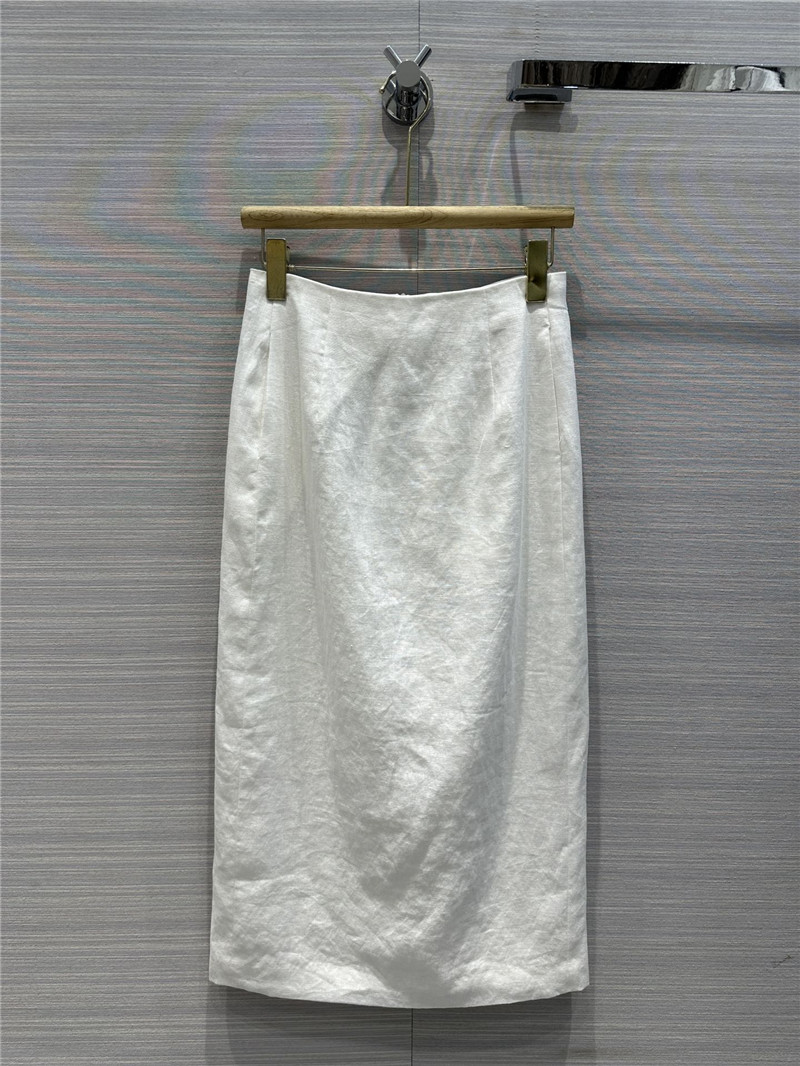 The R0w minimalist cotton and linen suit replica d&g clothing