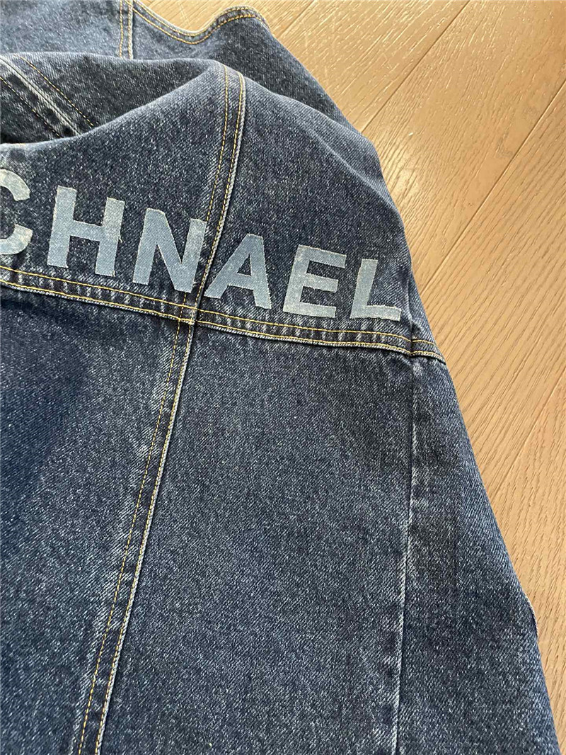 Ch**el new denim dress replica clothes