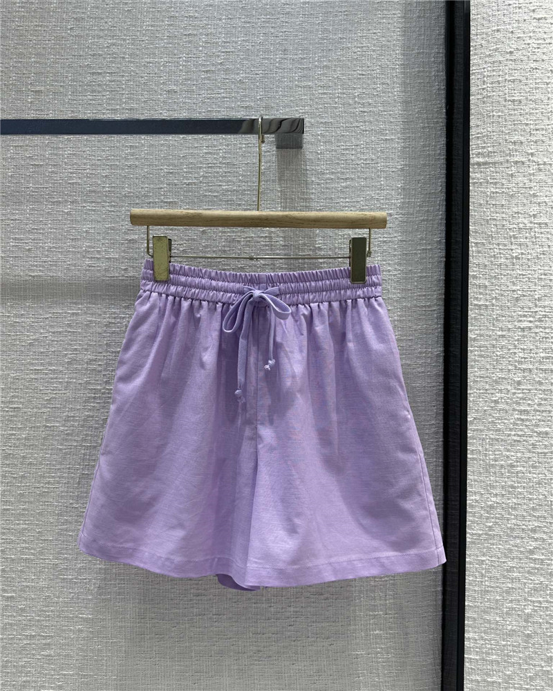 L0r0 P1ana linen casual shorts suit cheap replica designer clothes