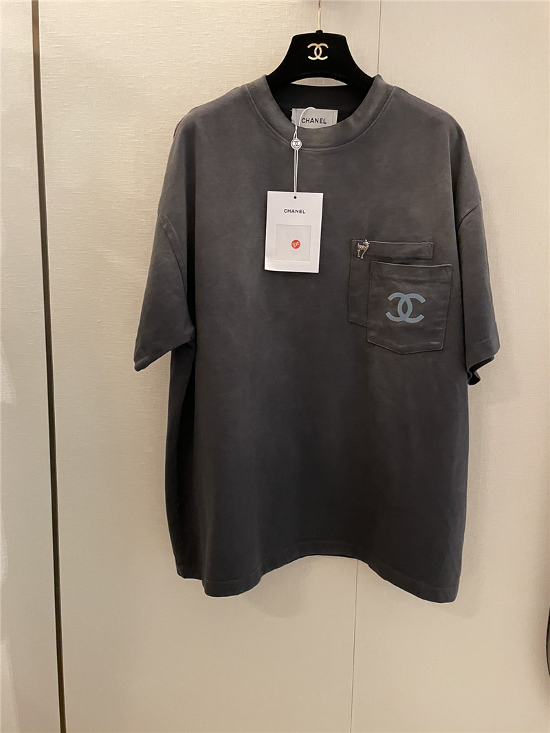 Ch**el new style fried color short sleeve replicas clothes