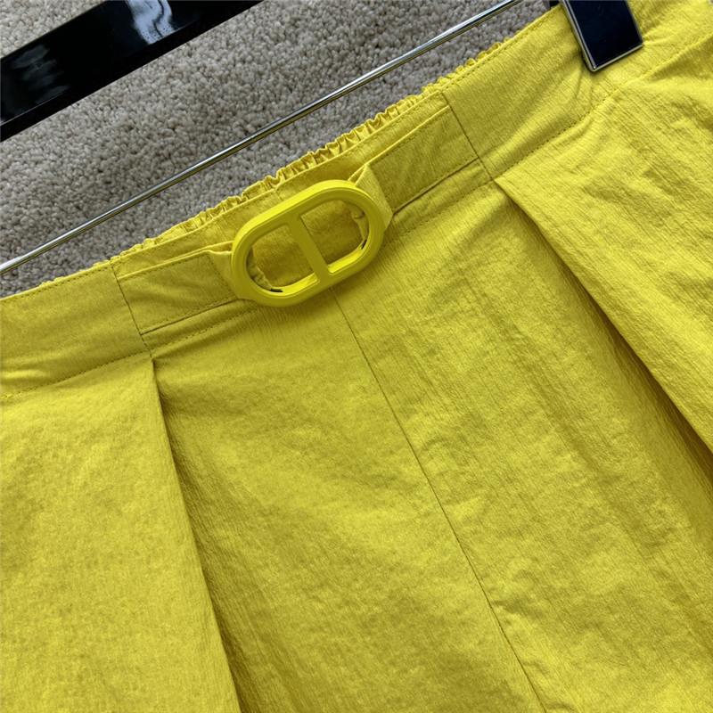 H**me5 letter button decorative a-line shorts replica clothing