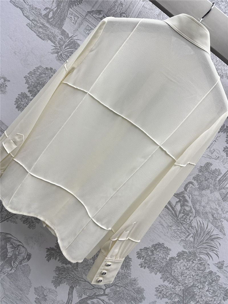 Gucci bow patchwork shirt replica d&g clothing