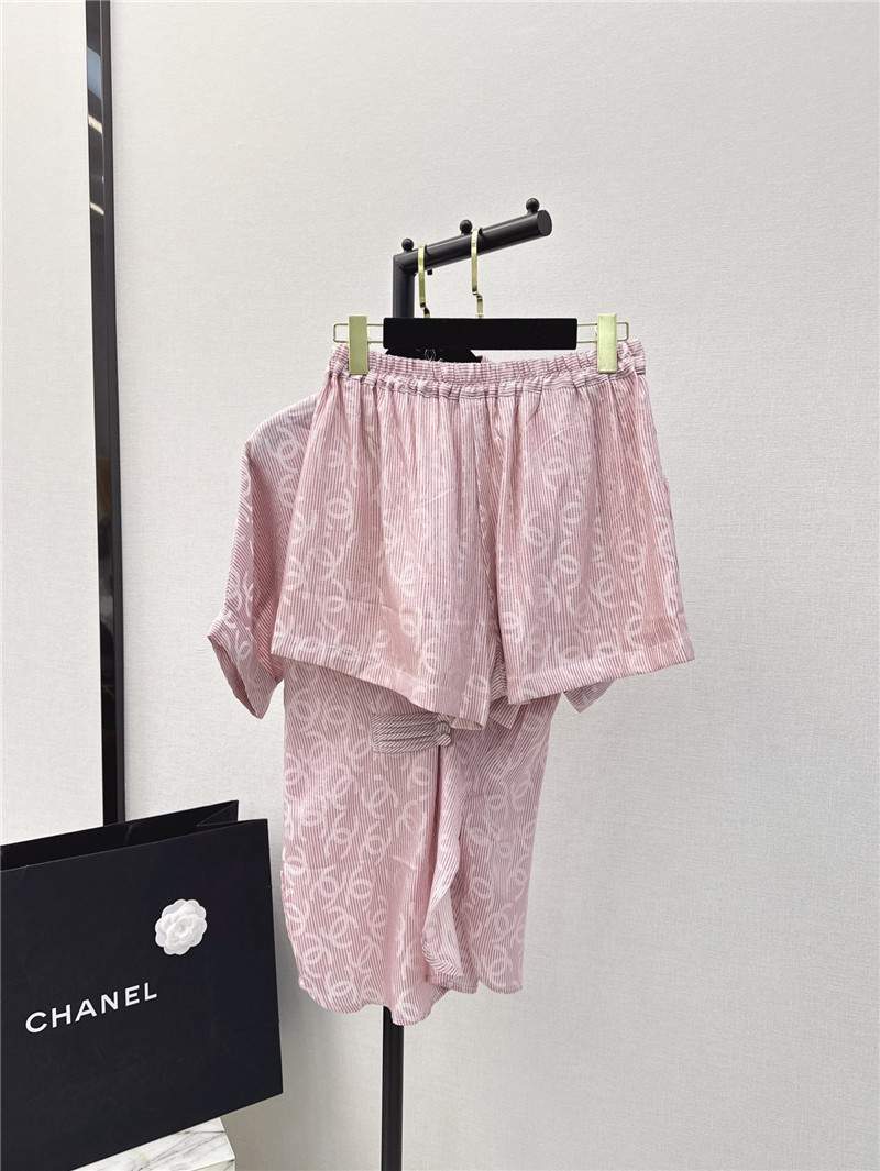 Ch**el logo print suit replica designer clothes