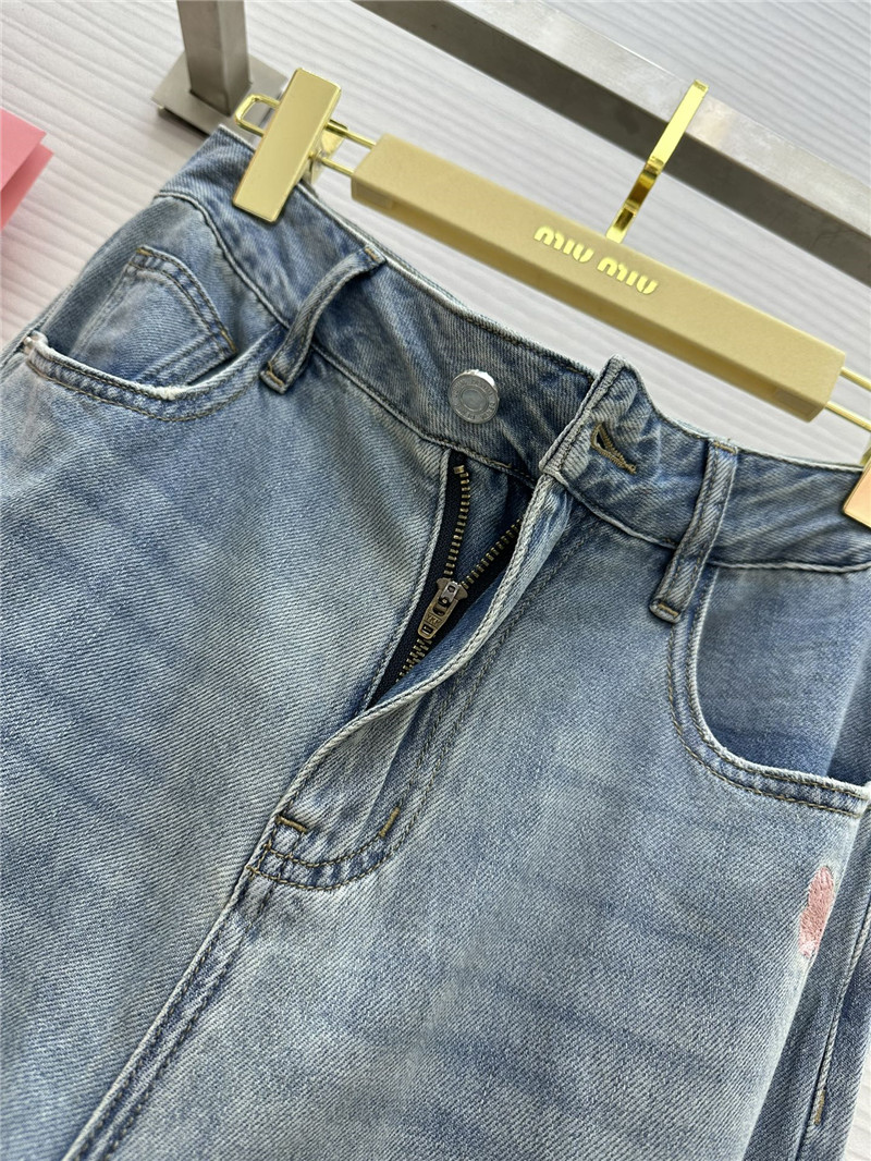 D10r washed jeans replica designer clothes