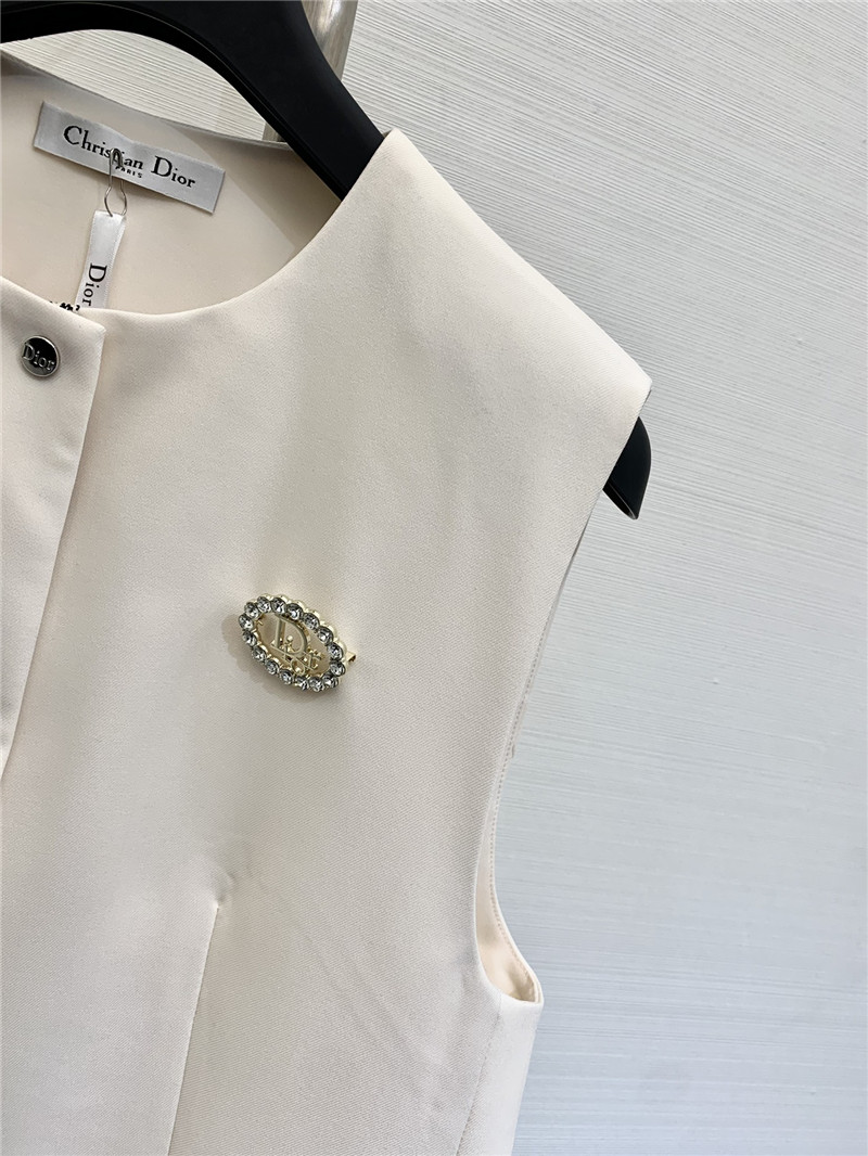 D10r single breasted silhouette vest replica d&g clothing