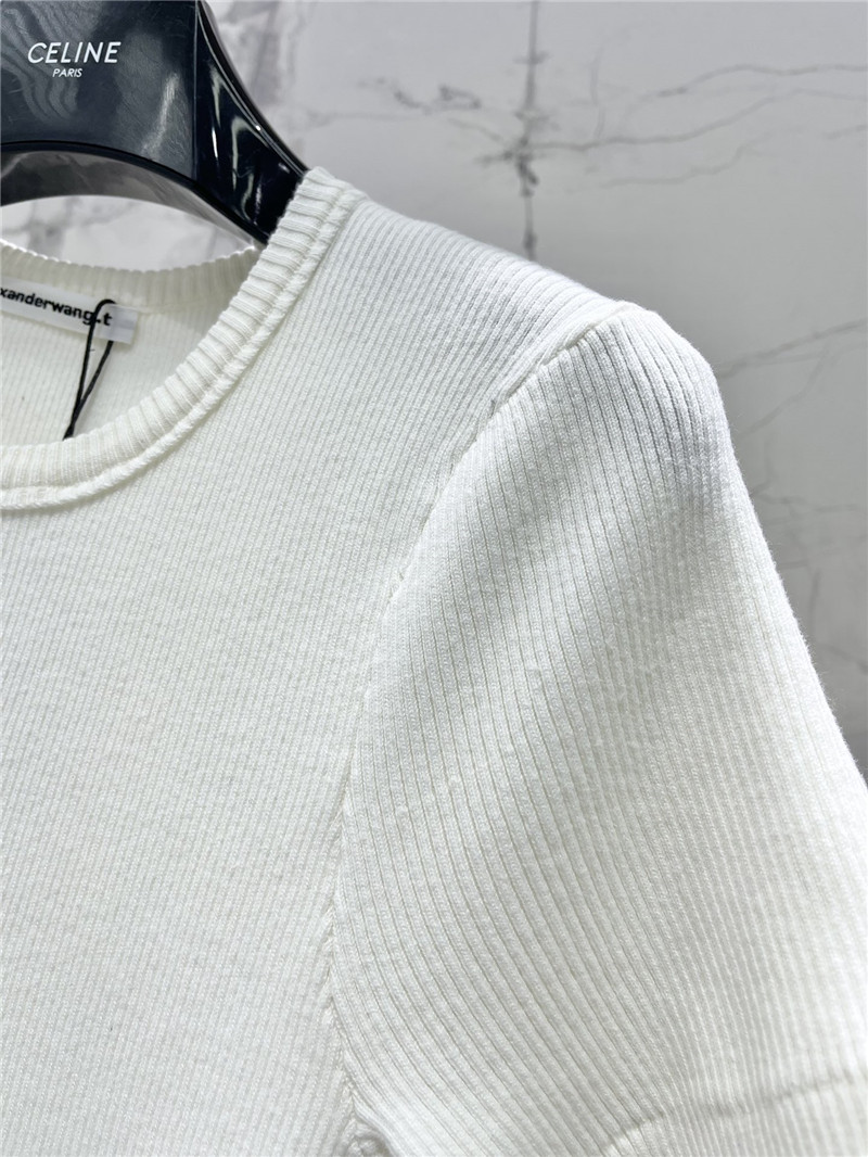 A1exa*der wang round neck short sleeve replica clothes