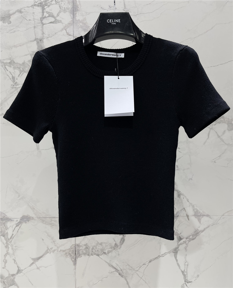 A1exa*der wang round neck short sleeve replica d&g clothing
