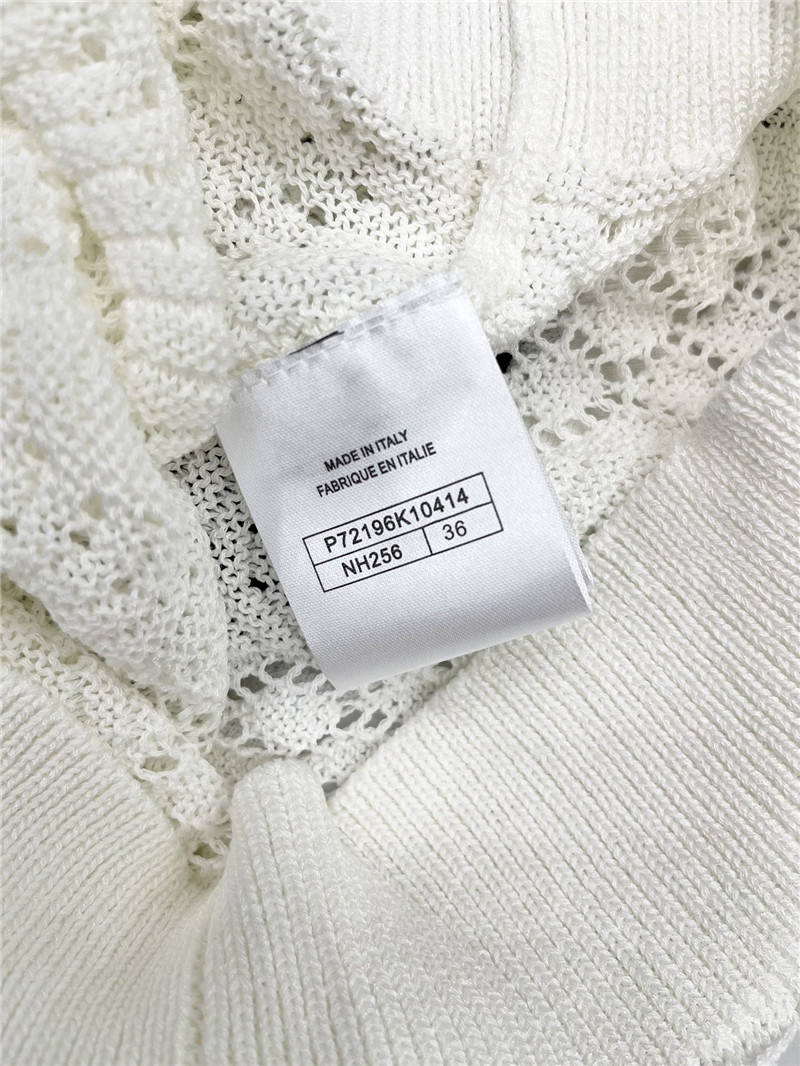 Ch**el knitted short sleeves cheap designer replica clothes