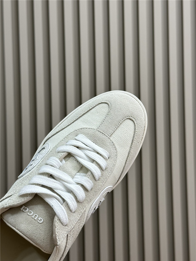 Gvc*1 gg logo lace-up white sneakers