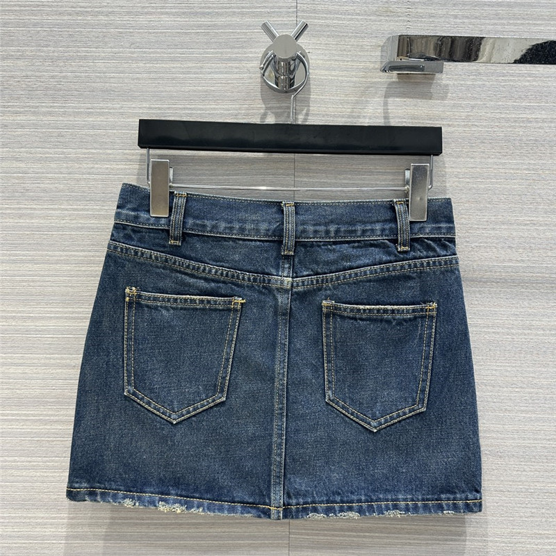 Ce1i*e new denim skirt replica clothing