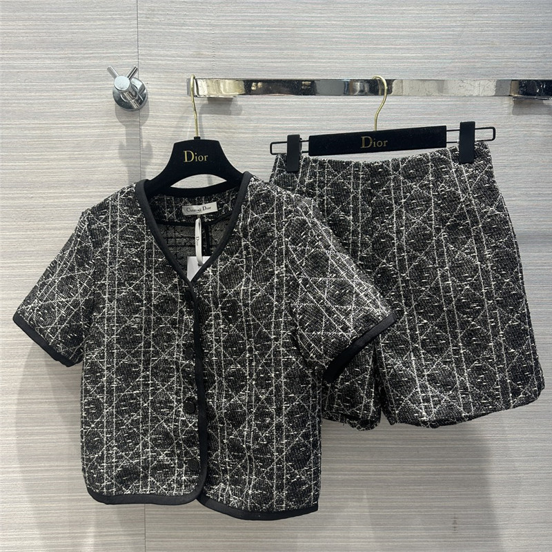 D10r short-sleeved jacket + tall shorts replica d&g clothing