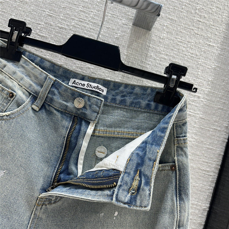 acne studios washed straight leg trousers replica d&g clothing