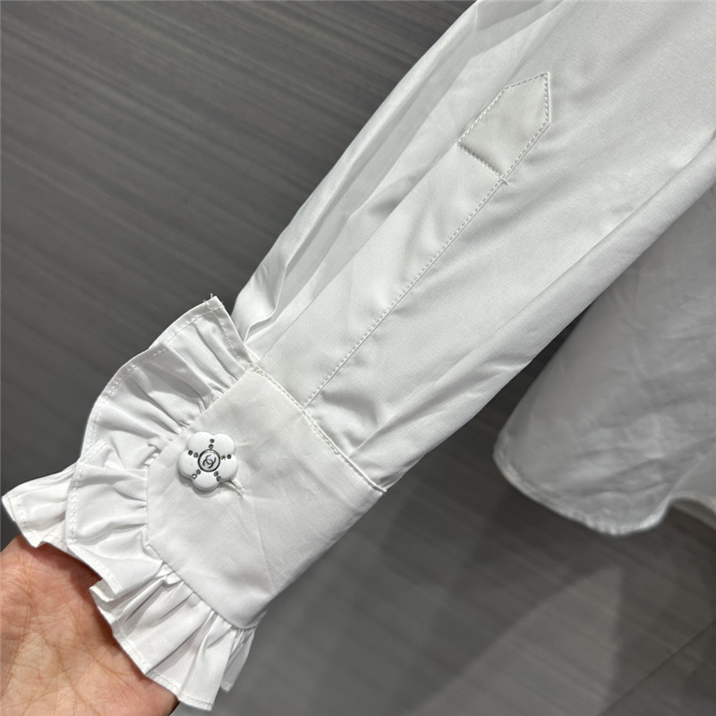 Ch**el palace style lace collar shirt replica clothing