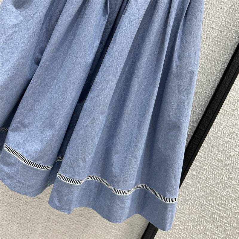Chloé small fresh blue skirt replica d&g clothing