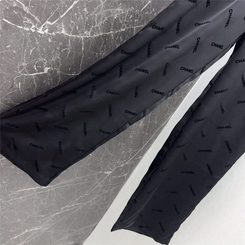 Ch**el elastic waist straight pants cheap replica designer clothes