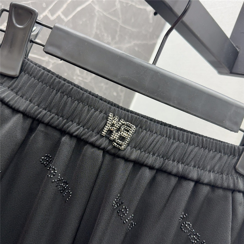 a1exa*der wang D1am0nd-embellished straight-leg pants