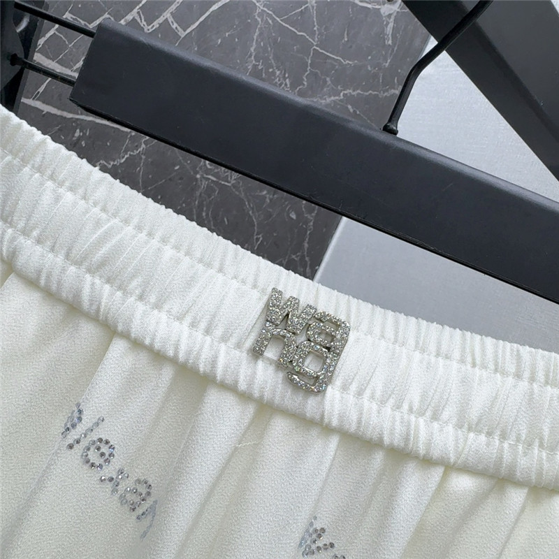 a1exa*der wang D1am0nd-embellished straight-leg pants