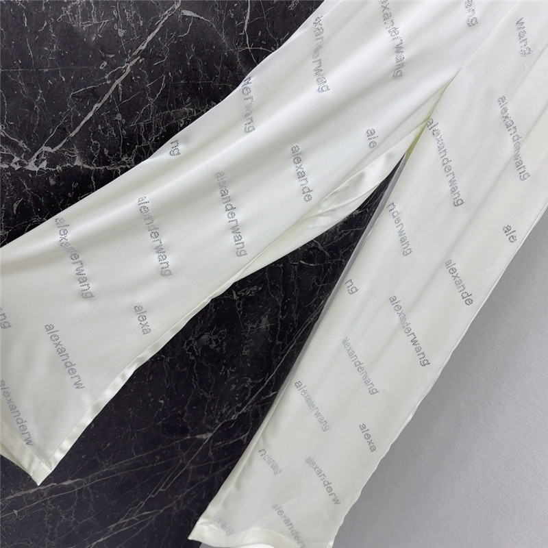 a1exa*der wang D1am0nd-embellished straight-leg pants