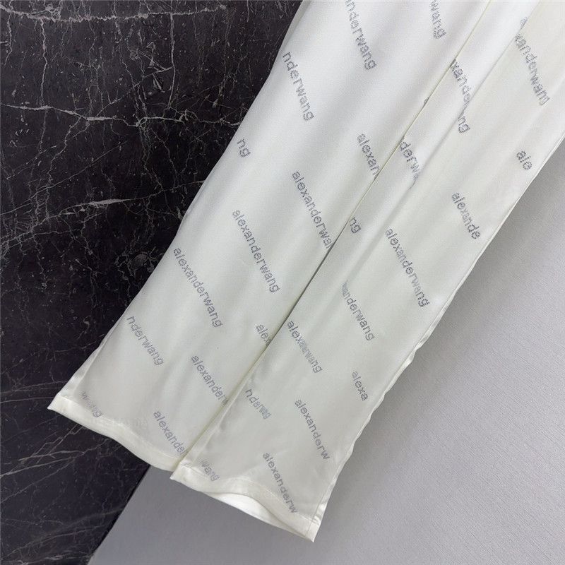 a1exa*der wang D1am0nd-embellished straight-leg pants